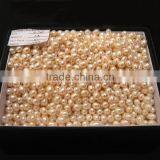 Pure 10-11mm White Rice Shape Freshwater Pearls Loose Beads thumbnail-1