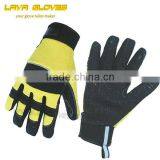 Non Slip Synthetic Leather Safety Work Gloves Powertools Gloves thumbnail-1