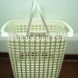 Plastic Laundry Hamper Basket With Handle thumbnail-1