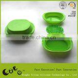 Silicone Soap Box With 3 Parts