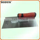 G1025-1 PT-5710 Stainless Steel Plastering Trowel With Rubber Handle thumbnail-1