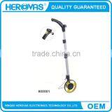 Yellow Round Walking Digital Distance Wheel Measuring Tool