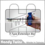 2 Way Flexible T-Type Socket Extension Bar thumbnail-4