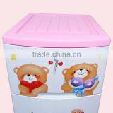 Happy Bear Kids Plastic Wardrobe thumbnail-4