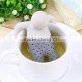 Unique Cute Tea Strainer, Silicone Tea Infuser Filter Teapot Teabags for Tea & Coffee Drinkware Free Shipping thumbnail-1