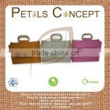 Promotional Jute Bag With Screen Print & With Wooden Cane Handle thumbnail-1