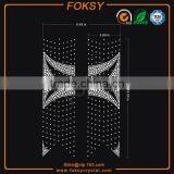 Cheer Bow Strips Hot Fix Rhinestone Transfers Wholesale thumbnail-2