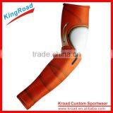 Custom Sublimation Printing Lycra Sleeve Compression Arm Warmers for Men thumbnail-4