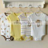 Mom and Bab 2013 Summer Baby Romper 100% Cotton Short Bodysuit 4in1 Gift Box Gift Set thumbnail-1
