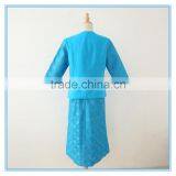 Latest Design Bubble Heavy Embroidery Church Suits for Female thumbnail-3