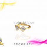 Light Weight Gold Plated Ring thumbnail-1