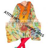 DIGITAL PRINT POLYESTER PONCHO thumbnail-4