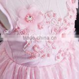 New Arrival Girls Sexy Night Dress Photos Baby Girls Party Wear Dress Pink Cotton Puffy Girls Dress Child Clothes thumbnail-5