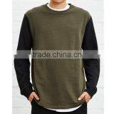 OEM New Trend Design Two Tone Sweatshirt Men Blank