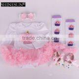 Baby Girl Clothes Newborn Baby Romper Tutu Baby Clothes thumbnail-1