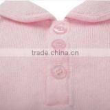 Girls Fancy Sweater Blank Infant Solid Color Baby Rompers thumbnail-3