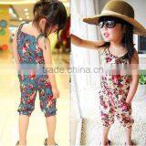New Children Toddler Summer Floral Funny Baby Rompers 16339 thumbnail-1