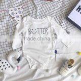 0-3 Years 2017 Baby Romper Autumn Cotton Letter Babys Jumpsuits (pick Size Color ) thumbnail-4