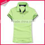 T Shirt Wholesale Cheap Women Blank Striped Multicolor Polo Shirts thumbnail-1