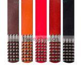 Western Style Wide Black Italian Leather Waist Belt Ladies Decorative Dress Belt thumbnail-2