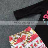 2016 Baby Girl Clothes Spring Outfits "love is All You Need" Leopard Heart Aztec Pant With Matching Headband Set thumbnail-4