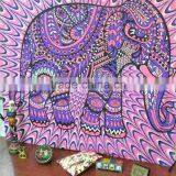 Hot Indian Bohemian Tapestry Elephant Peacock Boho Wall Hanging Carpet Bedspread Beach Picnic Blanket Pad 130x150cm/153x203cm thumbnail-2