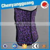 Wholesale Animal Print Latex Waist Shapewear Corset thumbnail-2
