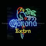 T49 CORONA EXTRA deer handicrafted real glass tube neon signs for store display and advertising.