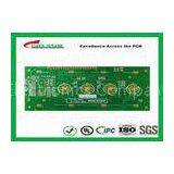 Key Board PCB 2layer FR4 1.6mm Surface Plating Gold Trace 4/4mil