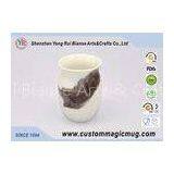 Customized Temperature Color Changing Cups Ceramic Rice Wine Mug