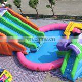 Commercial Inflatable Water Park 2 in 1 Big Party Used Swimming Pool Slide thumbnail-4