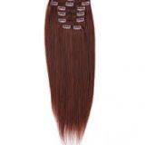 Grade 8A Natural Real  Virgin 18 Inches Human Hair Weave Brown 14 Inch