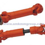 Universal joint shaft coupling