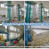 Rice bran oil production machine with complete rice bran oil solvent extraction process