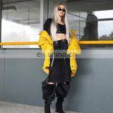 2020 Hot Wholesale Women's High Quality New Street Solid Irregular Harem Trousers thumbnail-2