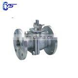 Cast Steel Two-way Ball Valve With Double Flange thumbnail-2