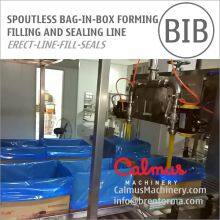 Spoutless Carton Liner Bag in Box Filling and Packaging Line for Semi-Liquids thumbnail-4