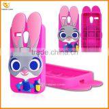 China Supplier Fashion Cute Rabbit Silicon Soft Cover Case for Motorola G thumbnail-4