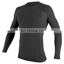 Custom Made Design Silicon Plain Polyester Wholesale Rash Guard