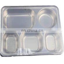 2021 Premium Customised Compartment Metal Functional Adult Stainless Steel Lunch Box thumbnail-3