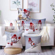 New Model 45x45 Case Luxury Custom Made Cushion White Decorative Custom Christmas Cover Pillow thumbnail-1