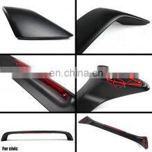 ABS Spoiler Wing With Light For 1996-2000 Rear Spoiler thumbnail-2