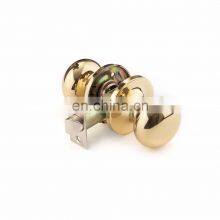 Gold Egg Toilet Passage Door Knob Keyless Lock for the Home Security thumbnail-2