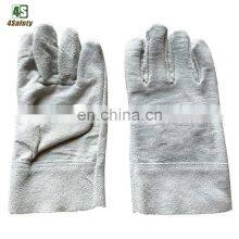 4SAFETY Hand Protective Working Safety Leather Gloves Genuine thumbnail-1