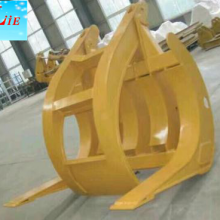 China Wood Grapple Log Wheel Loader