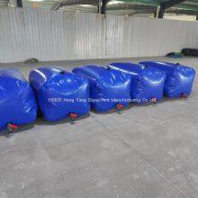 PVC Tarpaulin Custom Color Size Portable Water-filled Inflatable Temporary Dam Flood Control Pipe thumbnail-2