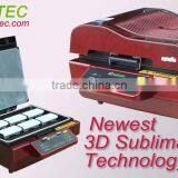 New Design 3D Multifunctional Sublimation Heat Press Machine A3 size 3D Vacuum Sublimation Heat Transfer Machine 3d machine