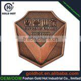 Best Selling Products China Manufacturer Brass Rose Gold Plated Adhesive Metal Furniture Tag thumbnail-3