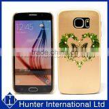 Butterful Heart-Shaped Diamond Case For Samsung S6 thumbnail-1