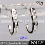 Latest Earring Design Jewelry Ring Shape Earring Wholesale thumbnail-2